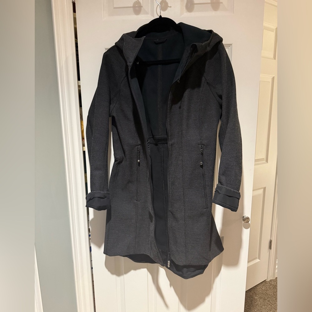 Lululemon Women's Gray Hooded Jacket